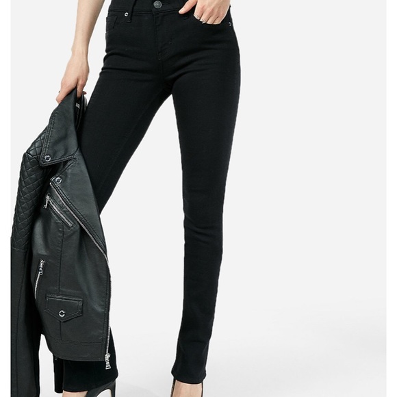 Express Denim - Express Black Normal Legged Jeans